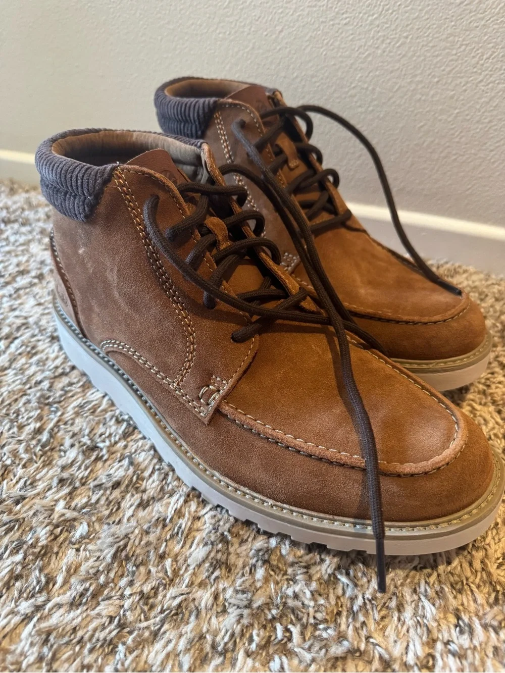 Clarks classic brown